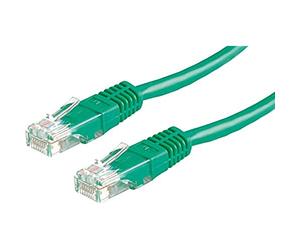 VALUE Cordon LAN Cat 6 | Câble réseau UTP Ethernet avec connecteur RJ45 | vert 3 m