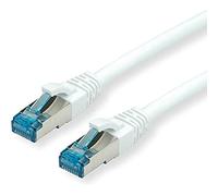 VALUE Cordon LAN Cat 6A | Component Level | Câble réseau S/FTP Ethernet avec connecteur RJ45 | blanc 1,5 m