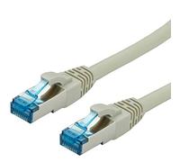 Value 21.99.1990 RJ45 Câble réseau, câble patch CAT 6a S/FTP 1.50 m gris 1 pc(s)