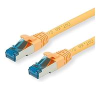 VALUE Cordon LAN Cat 6A | Component Level | Câble réseau S/FTP Ethernet avec connecteur RJ45 | jaune 15 m