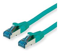VALUE Cordon LAN Cat 6A | Component Level | Câble réseau S/FTP Ethernet avec connecteur RJ45 | vert 5 m