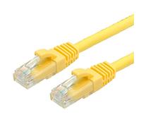 VALUE Cordon LAN Cat 6A Component Level | Câble réseau UTP Ethernet avec connecteur RJ45 | jaune 2 m
