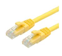 VALUE Cordon LAN Cat 6A Component Level | Câble réseau UTP Ethernet avec connecteur RJ45 | jaune 20 m