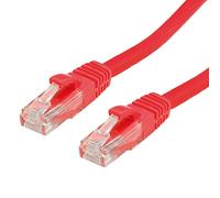 Cordon VALUE Cat.6A (Classe EA) / 10 Gigabit UTP, rouge, 10 m