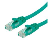 VALUE Cordon LAN Cat 6A Component Level | Câble réseau UTP Ethernet avec connecteur RJ45 | vert 2 m