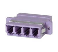 VALUE Coupleur FO LC quadruple, OM4 PB