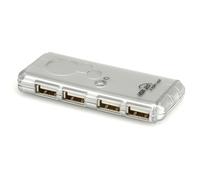 VALUE Hub USB 2.0 pour ordinateur portable, 4 ports, sans adaptateur secteur