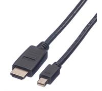 VALUE 11995792 - Câble Mini DisplayPort 1.1 vers fiche HDMI A, 1080p 60 Hz, 3,0 m