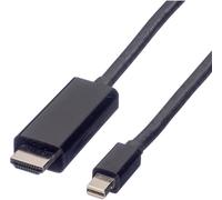 VALUE Mini DisplayPort Câble, Mini DP - UHDTV, M/M, noir, 1 m