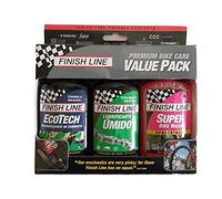 Value Pack de 3 produits Finish Line 120 ml, Cross Country Wet + Ecotech + Super Bike Wash