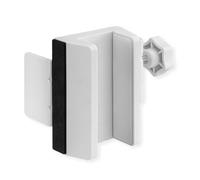 VALUE Pince pour Pied de Table pour Bloc multiprise, Blanc