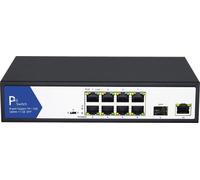 VALUE PoE+ Gigabit Ethernet Switch, 8+2 Ports Uplink (1x GbE, 1x SFP)