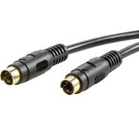 Value S-Video vidéo Câble de raccordement 3.00 m noir