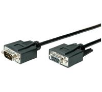 Value série Câble de raccordement [1x SUB-D mâle 9 pôles - 1x SUB-D femelle 9 pôles] 1.00 m noir