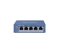 Hikvision - Commutateur Hikvision 5 Ports ~ 4 Ports PoE Gigabit ~ 1 Port de commutateur réseau RJ45 Gigabit - DS-3E0505P-E/M