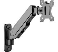 Value Bras LCD, Montage Mural, 4 articulations, Noir