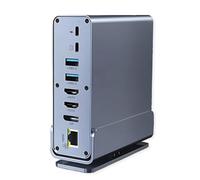 Value Station d'accueil USB-C 16 en 1, HDMI/DP 4K60, Ethernet Gigabit, USB-A, USB-C, PD, SD/microSD, Audio