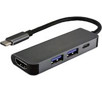 VALUE Station daccueil USB type C, HDMI 4K, 2x USB type A + type C PD (Power Delivery)