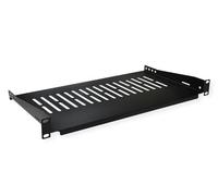VALUE Support d'appareils 19", 485 x 250mm, Max. 10kg, Noir