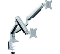 Value Support de table pour écran 2 Écran(s) gris réglable en hauteur, rotatif