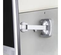 Value Support mural pour écran 1 Écran(s) gris inclinable