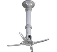 Value Support plafond pour projecteur rotatif gris