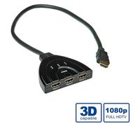 VALUE Switch HDMI, 3 PCs - 1 écran