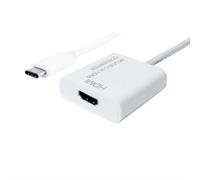 VALUE - Adaptateur vidéo externe - USB-C - HDMI - blanc