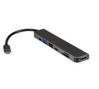 Value Usb-c Dock, Hdmi 2x Usb A(2.0 3.2g Sd/tf Pd, 4k