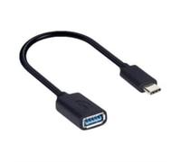 XADTC-U2A-MF02 câble USB USB 3.2 Gen 1 (3.1 Gen 1) 0,2 m USB A USB C Noir