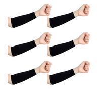 ValueBargain Lot de 3 paires de bandages pour avant-bras, manches de bras avec protection de compression, manches respirantes pour femmes et hommes, protection pour tatouage et sport