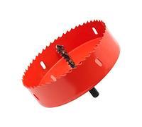 ValueHall Scie Cloche Bi-Métal 135mm Scie Trèpan HSS Scie Cloche en Acier Rapide pour Bois Tendre Tôle Panneau de PVC et Perçage de Plaque en Plastique V8B01 (135 mm)