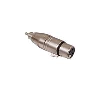 Valueline - Adaptateur XLR RCA Mâle - XLR 3 broches Femelle Argent - XLR-3FRCAM