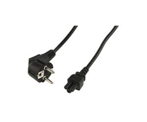 Valueline CABLE-712 : Câble d'alimentation Schuko Mâle vers Femelle, 1.8m, Noir, CE/VDE/KEMA, pour Compaq et appareils compatibles.