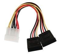 Valueline VLCP73520V015 Câble Adaptateur d'alimentation Interne 0,15 m Multicolore
