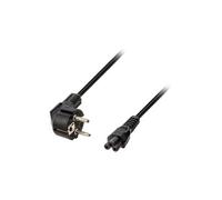 Valueline - Câble d'alimentation - IEC 60320 C5 pour power CEE 7/7 (M) - 2 m - noir