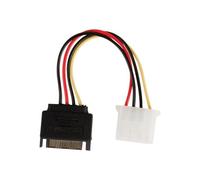 VALUELINE Câble d'alimentation interne SATA mâle à 15 broches - Molex Femelle 0.15 m