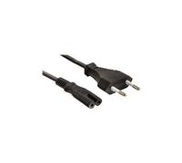 Valueline - Câble d'alimentation - IEC 60320 C7 pour Europlug (M) - 5 m - noir