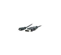 Valueline - Câble USB - Micro-USB de type B (M) pour USB (M) - USB 2.0 - 1.8 m - noir