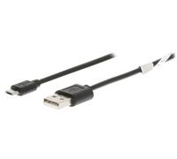 Valueline - Câble USB - USB (M) pour Micro-USB de type B (M) - USB 2.0 - 1 m - moulé - noir