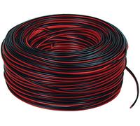 Valueline LSP-010R Câble Haut-parleur 2 x 0,35 mm 100 m Noir/Rouge