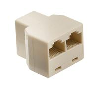 Valueline - Répartiteur De Réseau - Rj-45 (F) Pour Rj-45 (F) - Ivoire