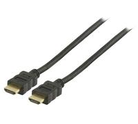 Valueline - Câble HDMI avec Ethernet - HDMI mâle pour HDMI mâle - 2 m - noir