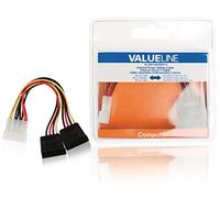 Valueline VLCB73520V015 Câble répartiteur d'alimentation Interne 0,15 m Multicolore