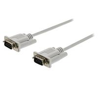 Valueline VLCP52000I20 Câble sériel SUB-D 2 m 9 Broches Ivoire