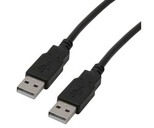 Valueline VLCP60000B10 - Câble USB 2.0 - Type A Mâle vers Type A Mâle - 1m