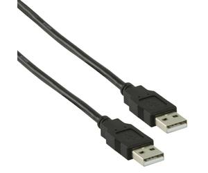 Valueline VLCP60000B20 - Câble USB 2.0 - Type A Mâle vers Type A Mâle - 2m