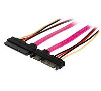 Valueline VLCP73125V05 Câble rallonge SATA 0,50 m Multicolore