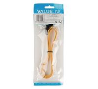 Valueline VLCP73260Y10 Câble de données SATA 1 m Jaune