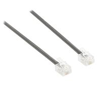 Valueline VLTP90200B20 Câble de télécommunication à connecteur RJ11 mâle vers RJ11 mâle 2 m Noir
